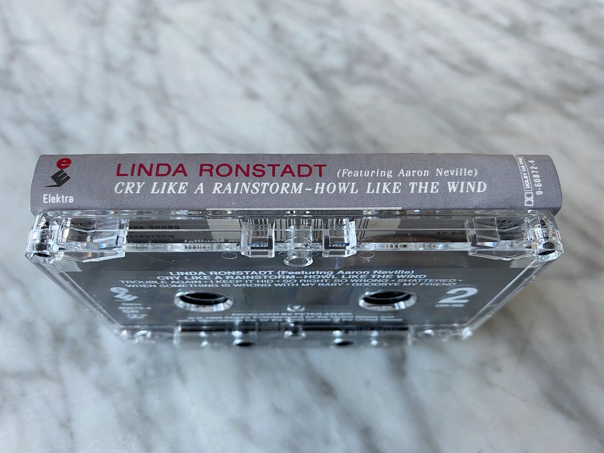 Linda Ronstadt – Cry Like A Rainstorm How Like The Wind (1989)
