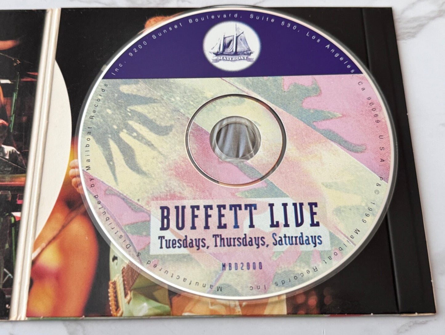 Jimmy Buffett – Live Tuesdays, Thursdays, Saturdays (Digipak) (1999)