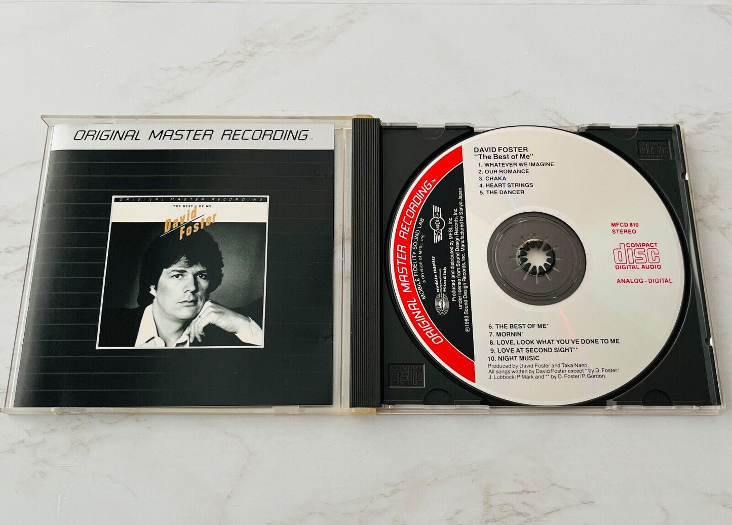 David Foster – The Best Of Me (MFSL) (1984) [JAPAN TARGET ERA]