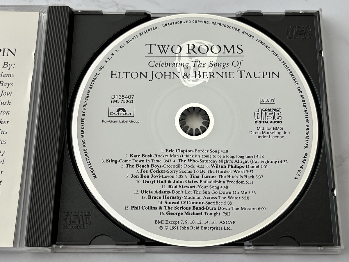 Two Rooms Celebrating the Songs of Elton John & Bernie Taupin (1991) [USA SILVER DISC]