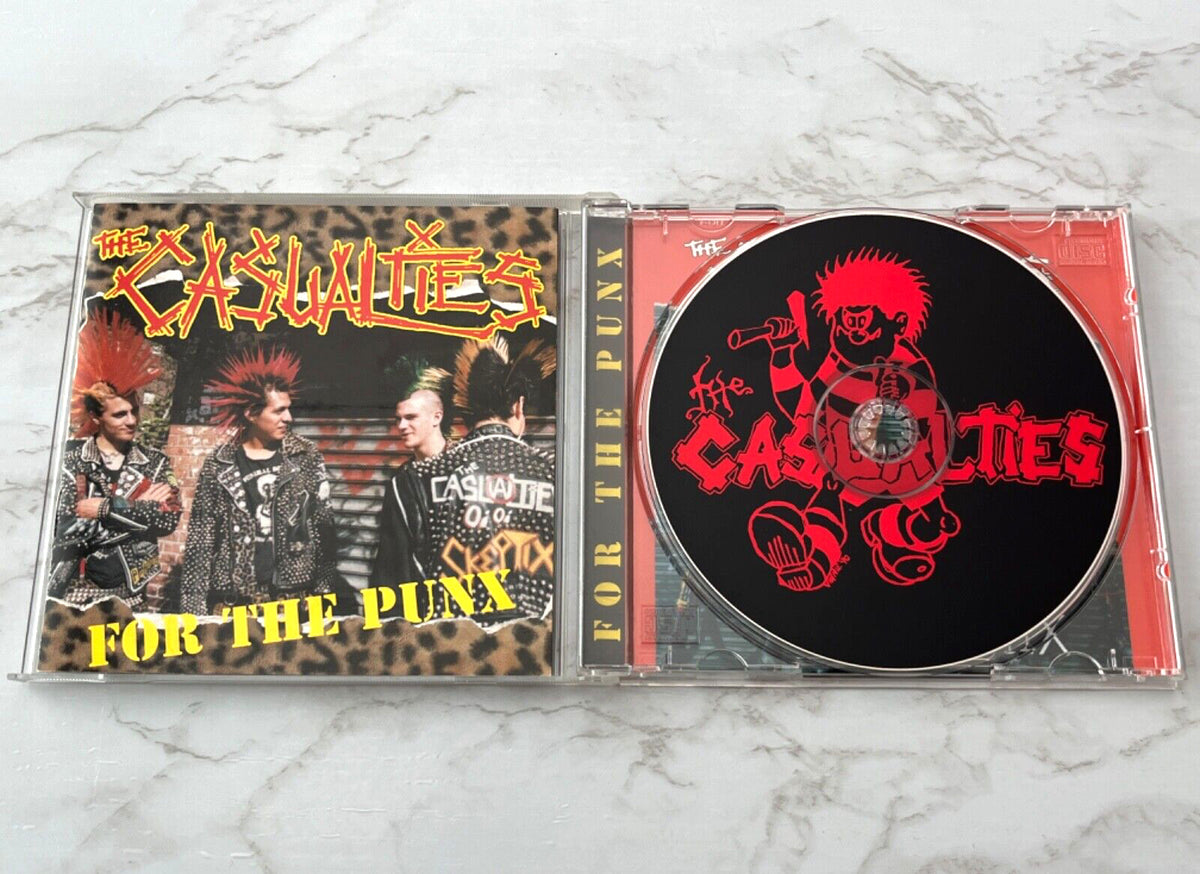 The Casualties – For The Punx (2000) [ORIGINAL USA PRESS]