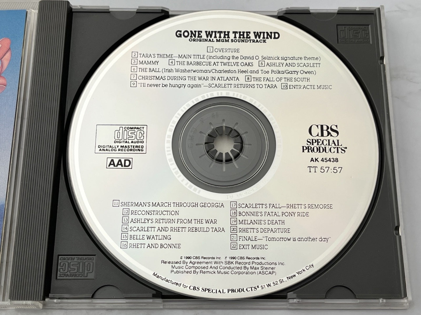 Max Steiner – Gone With The Wind Original Soundtrack (1990)
