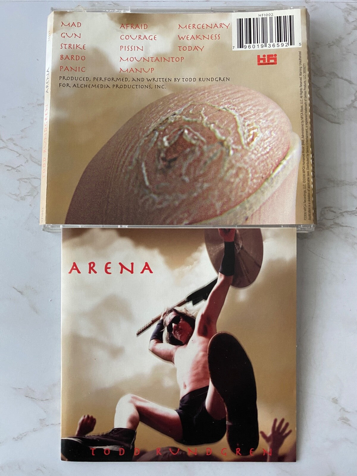 Todd Rundgren – Arena (2008) [ORIGINAL USA PRESS]