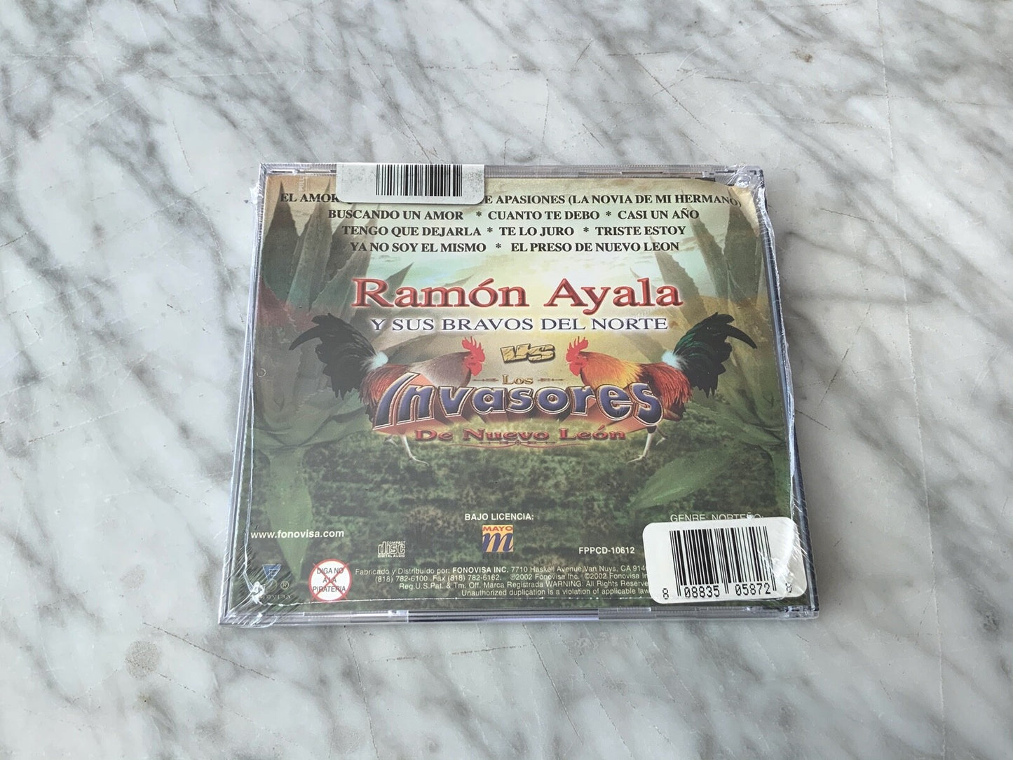 Los invasores de Nuevo León, Various, Ramon Ayala – VS Los Invasores Agarron Norteño (2002)