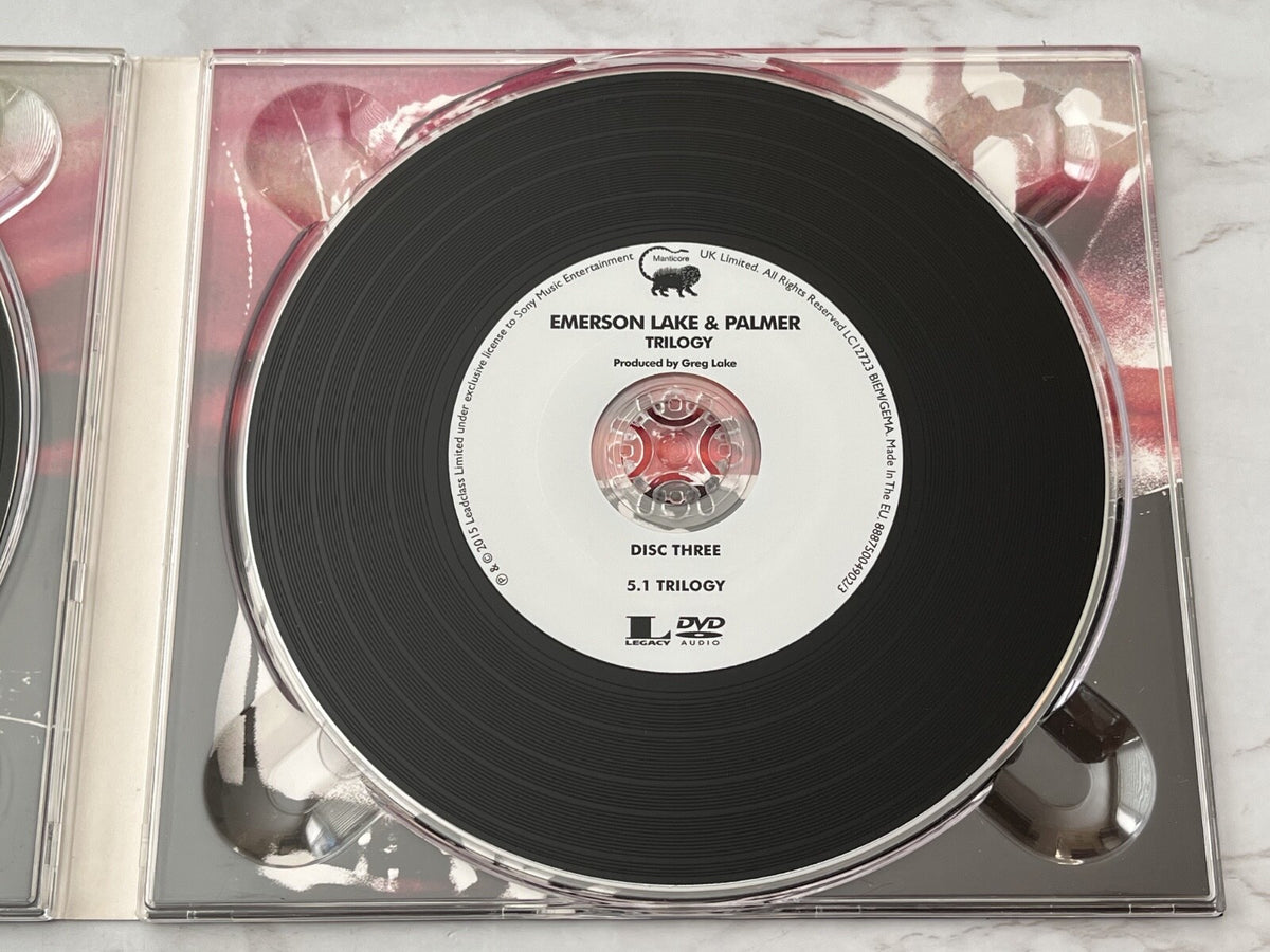 Emerson Lake & Palmer – Emerson Lake Palmer Trilogy (5.1 Surround, Deluxe Edition, Digipak, CD/DVD) (2010) [UK PRESS]