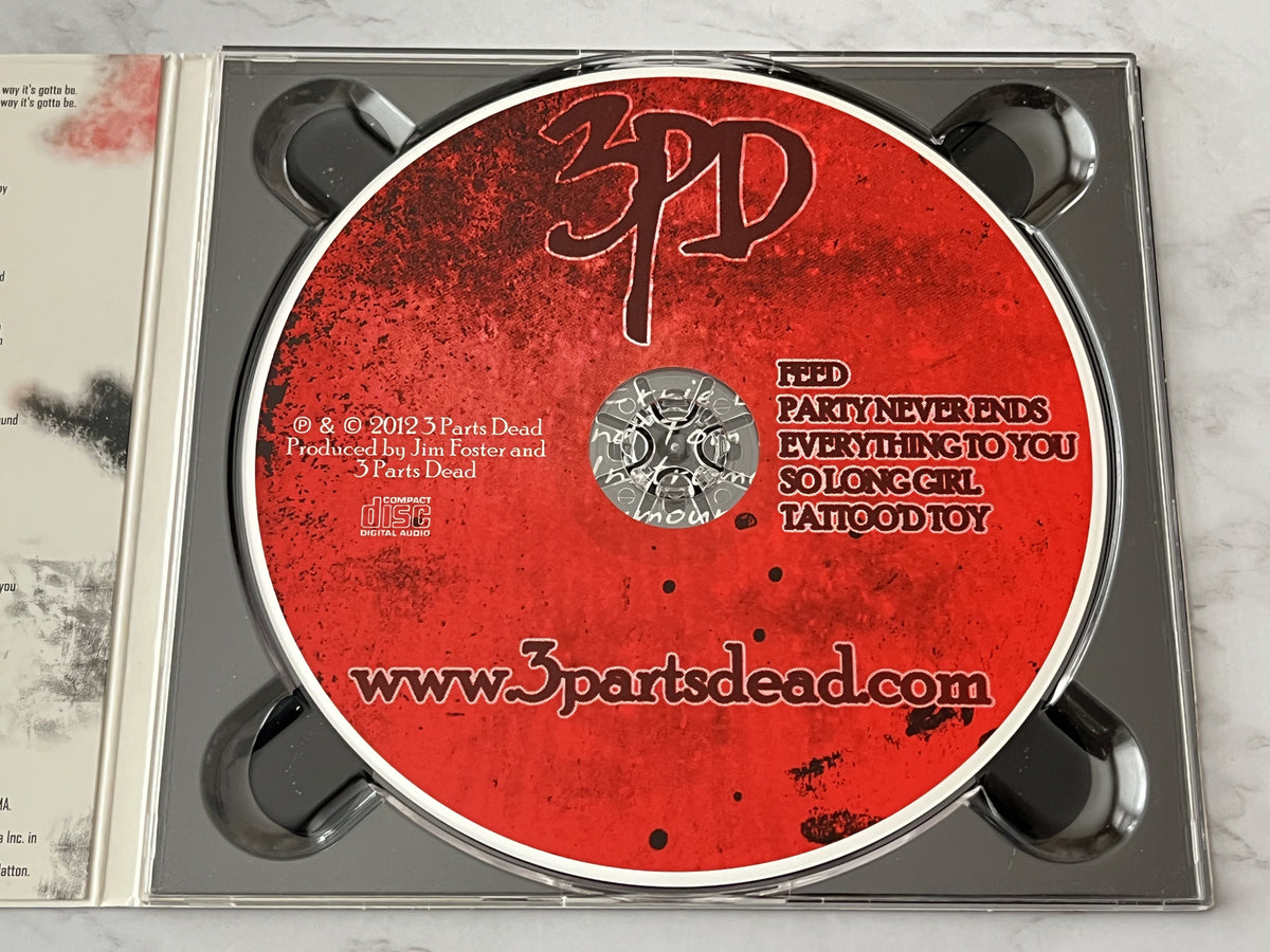 3 Parts Dead – 3 Parts Dead (Signed, Digipak, EP) (2013)