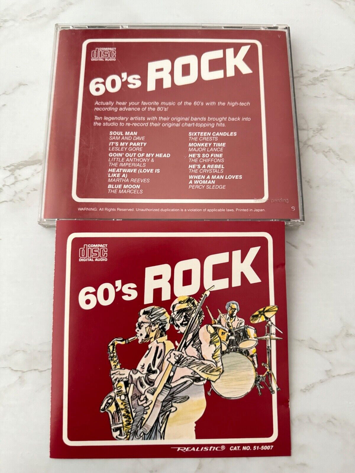 Lesley Gore, Various – Realistic 60's Rock (1984) [JAPAN TARGET ERA]