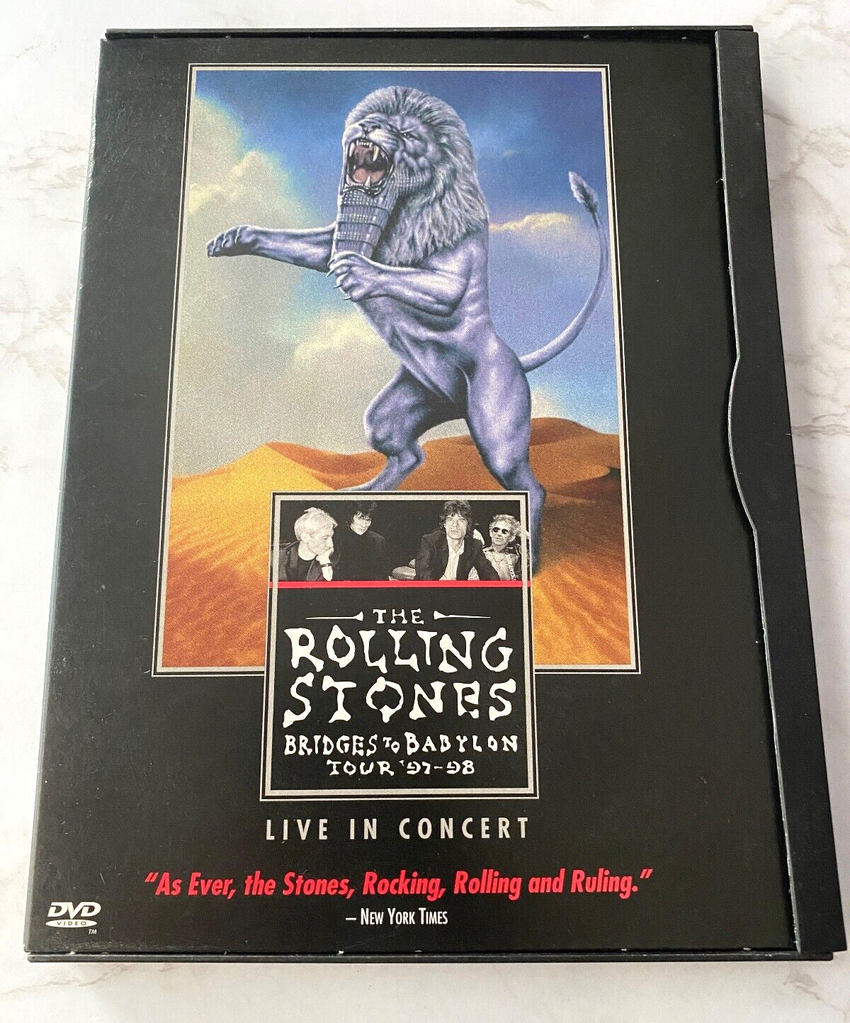 The Rolling Stones Bridges To Babylon Tour 97-98 DVD Live In Concert Mick Jagger (1998)