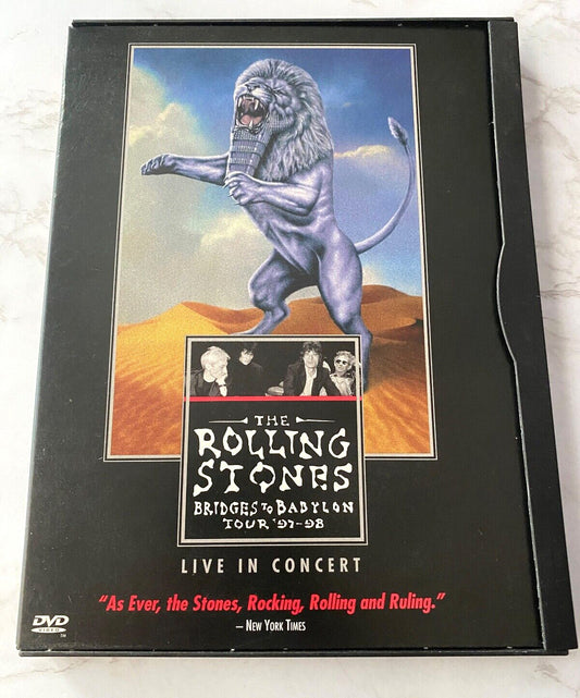 The Rolling Stones Bridges To Babylon Tour 97-98 DVD Live In Concert Mick Jagger (1998)