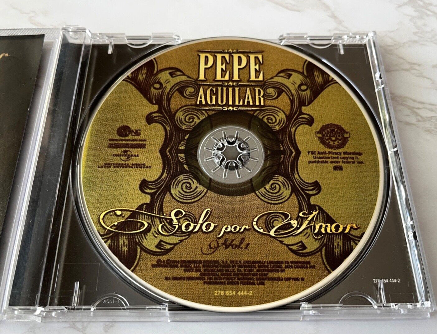 Pepe Aguilar – Solo Por Amor (2013) [ORIGINAL USA PRESS]