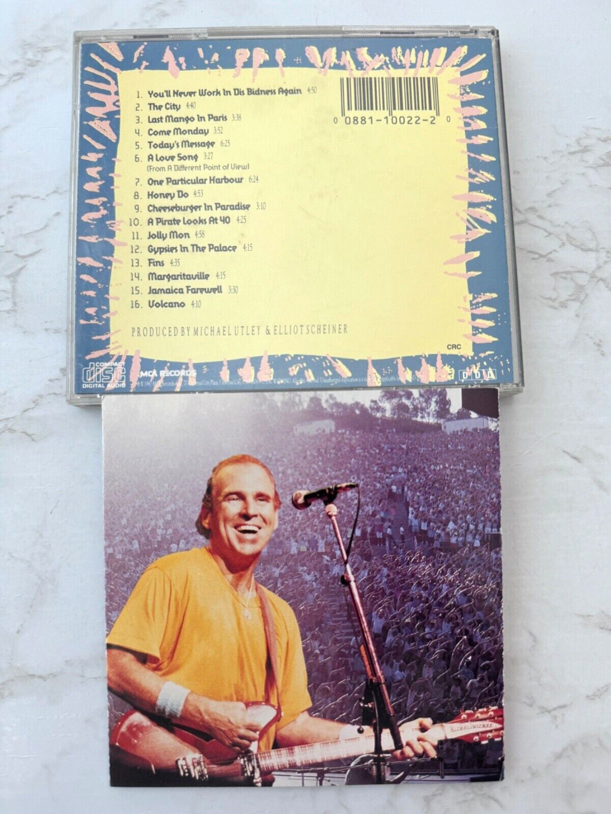 Jimmy Buffett – Live Feeding Frenzy (1990) [ORIGINAL USA PRESS]