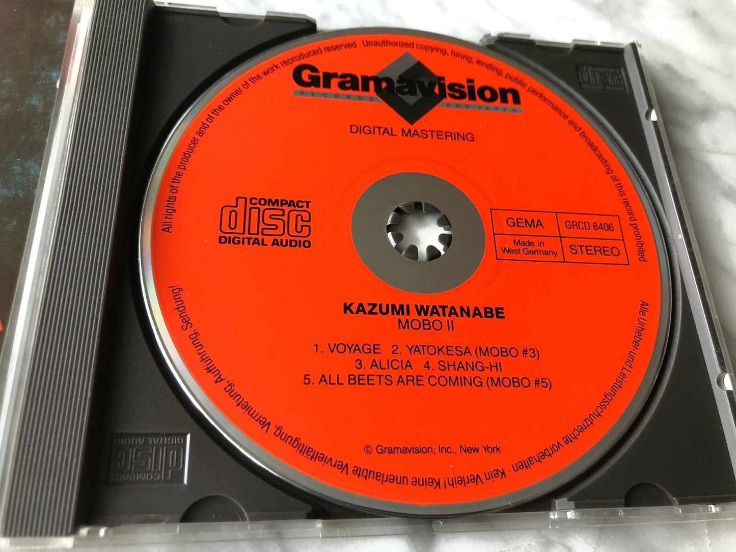 Faces – Kazumi Watanabe Mobo II [W GERMANY RED FACE]