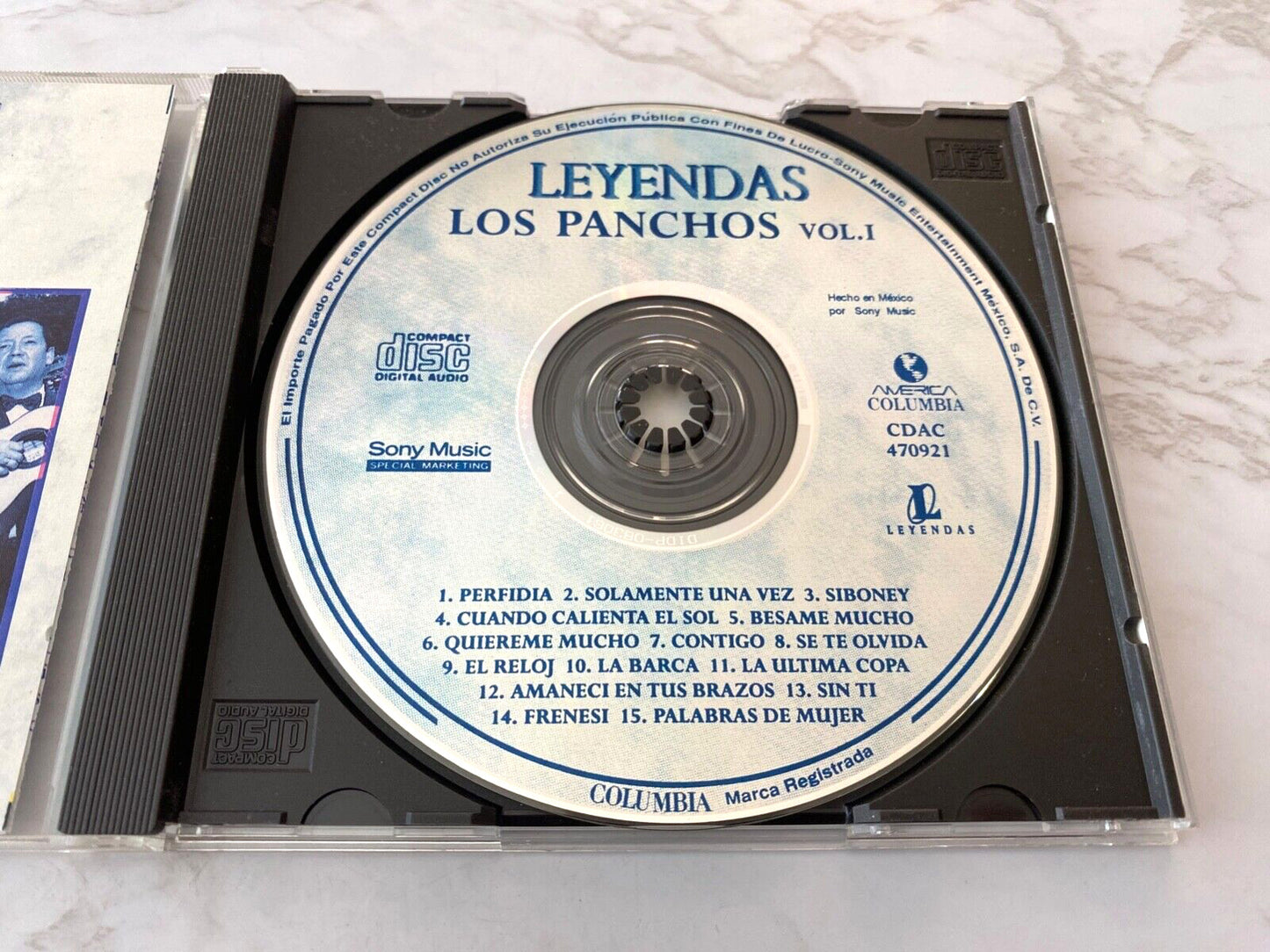 Trio Los Panchos – Vol. 1 Leyendas (1994) [ORIGINAL MEXICO PRESS]