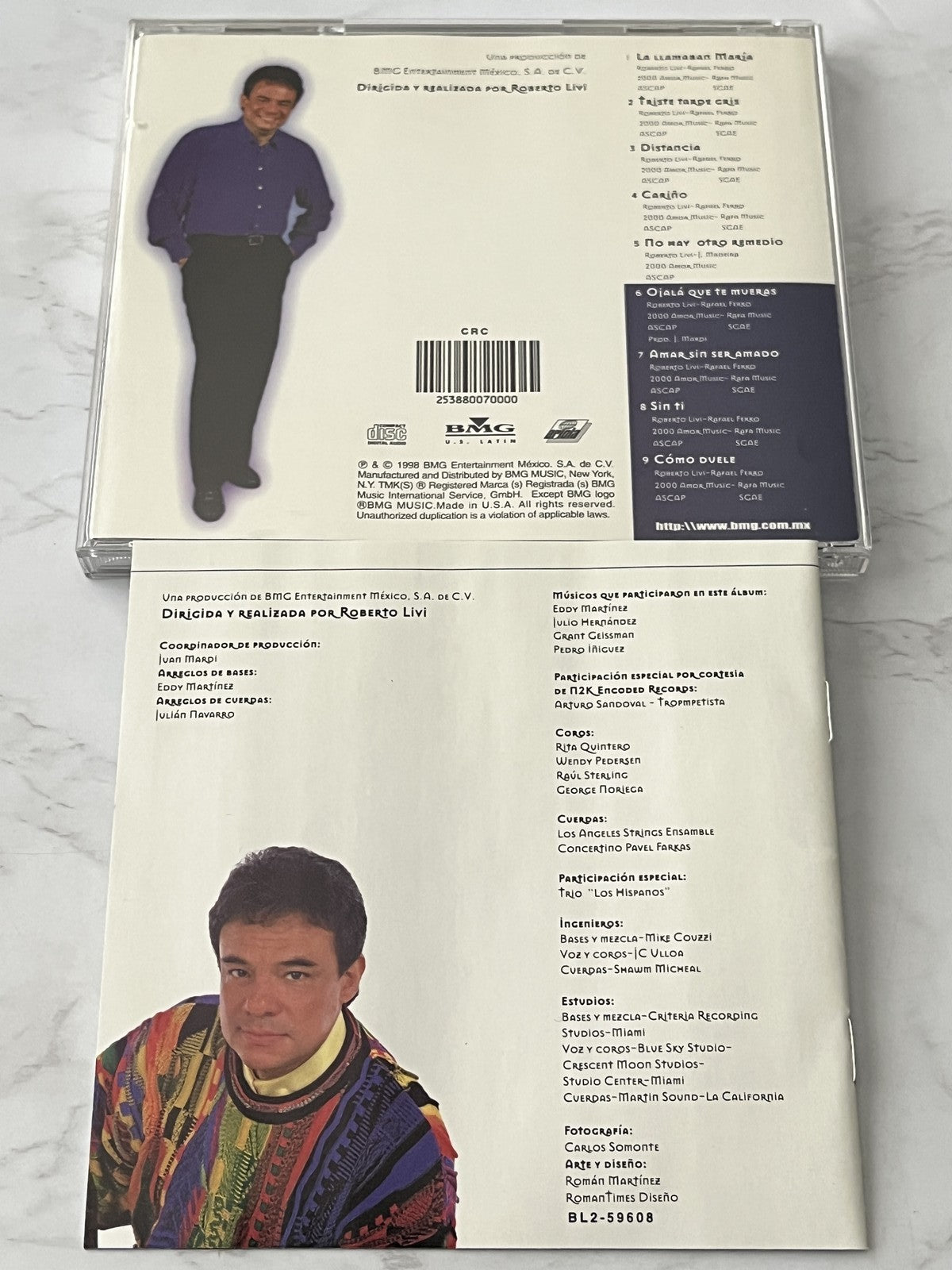 José José – Jose Jose Distancia (1998) [ORIGINAL USA PRESS]