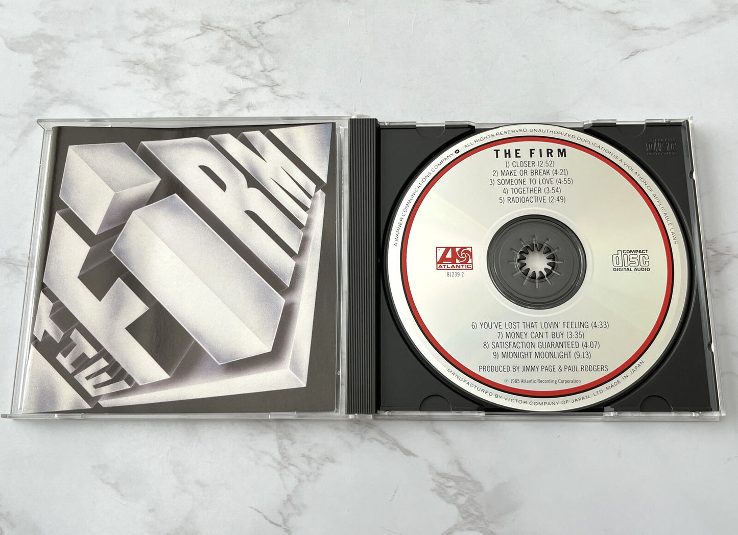 The Firm – The Firm (1986) [JAPAN TARGET ERA]