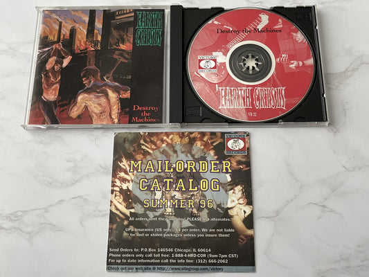 Earth Crisis – Destroy The Machines (1995) [ORIGINAL USA PRESS]