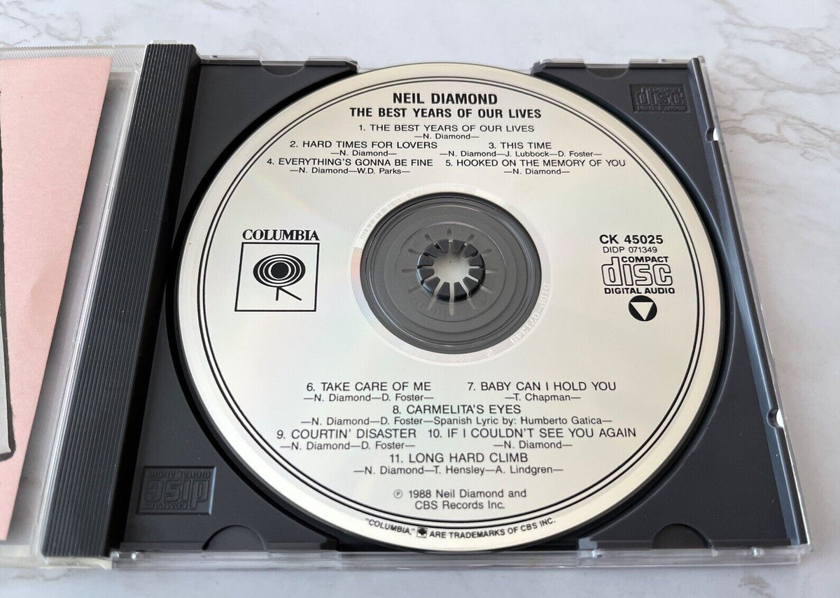 Neil Diamond – The Best Years Of Our Lives (1988) [DADC PRESS]