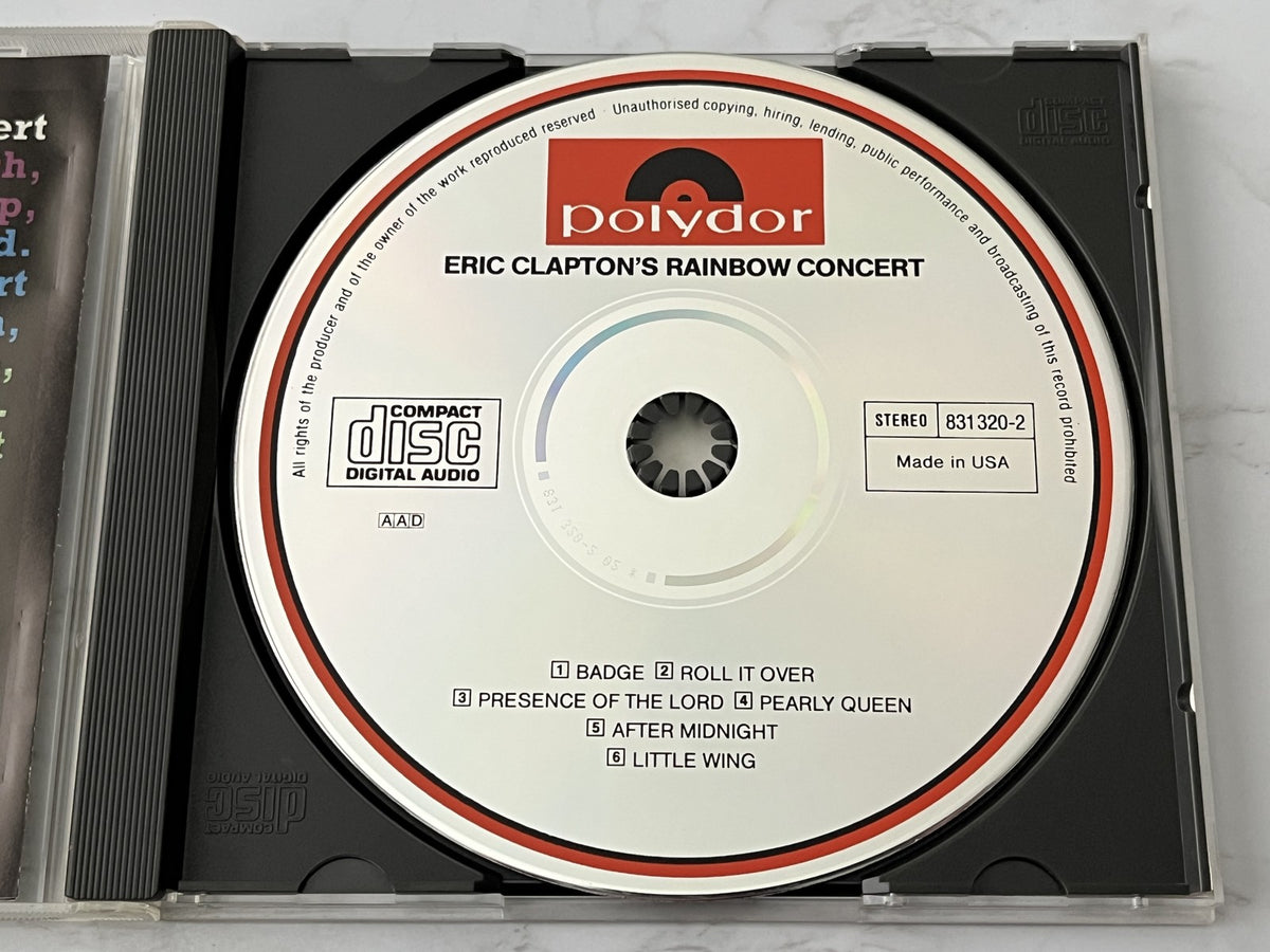 Eric Clapton – Rainbow Concert [USA SILVER DISC]