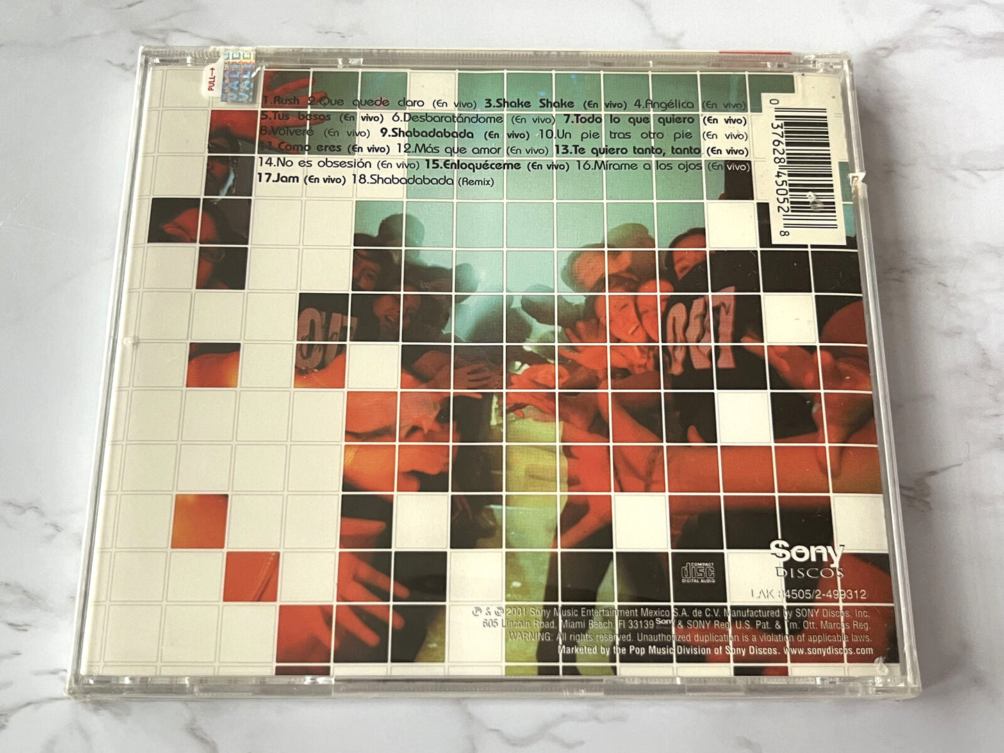 OV7 – En Directo Rush (2001) [ORIGINAL USA PRESS]