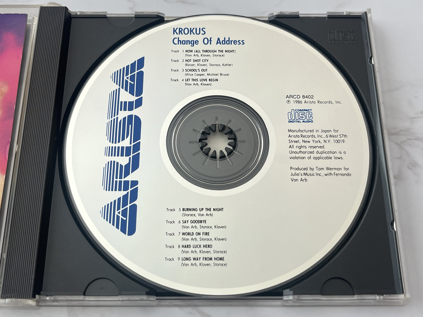 Krokus – Change Of Address (1986) [JAPAN TARGET ERA]