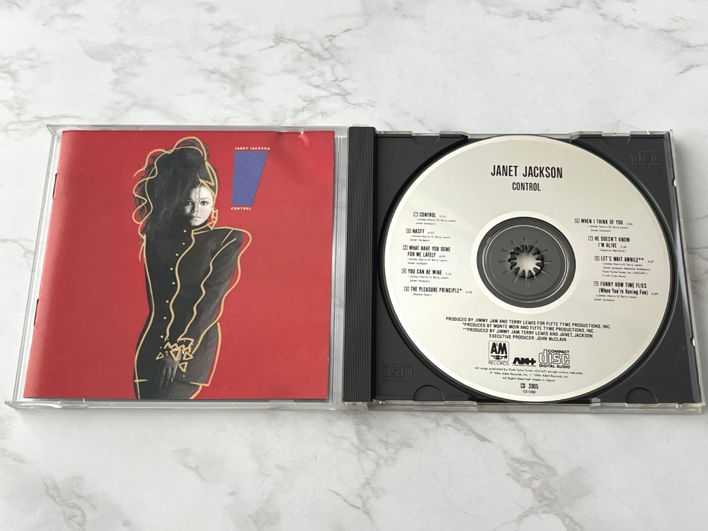 Janet Jackson – Control [JAPAN TARGET ERA]