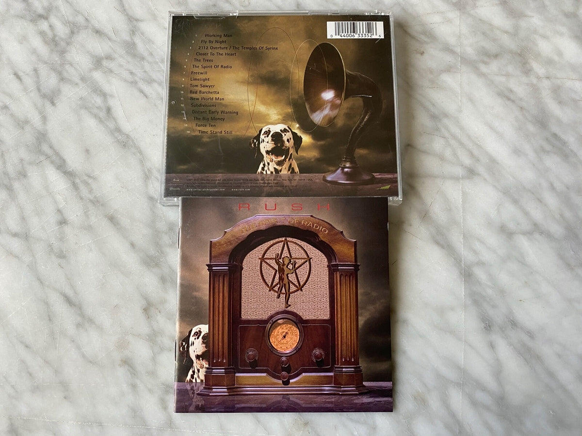 Rush – The Spirit Of Radio Greatest Hits 1974-1987 (2003) [ORIGINAL USA PRESS]