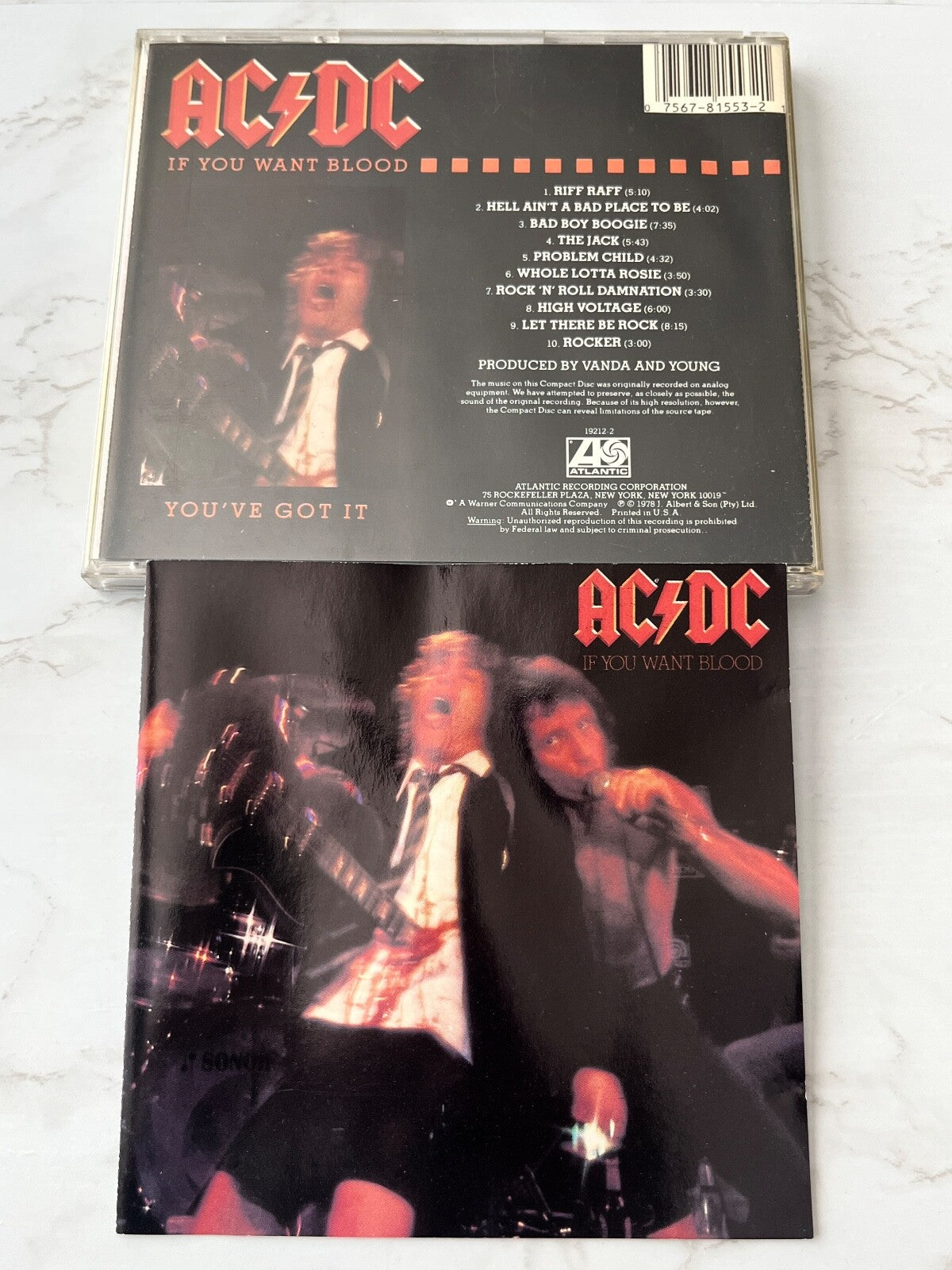 AC/DC – If You Want Blood You've Got It [JAPAN TARGET ERA]