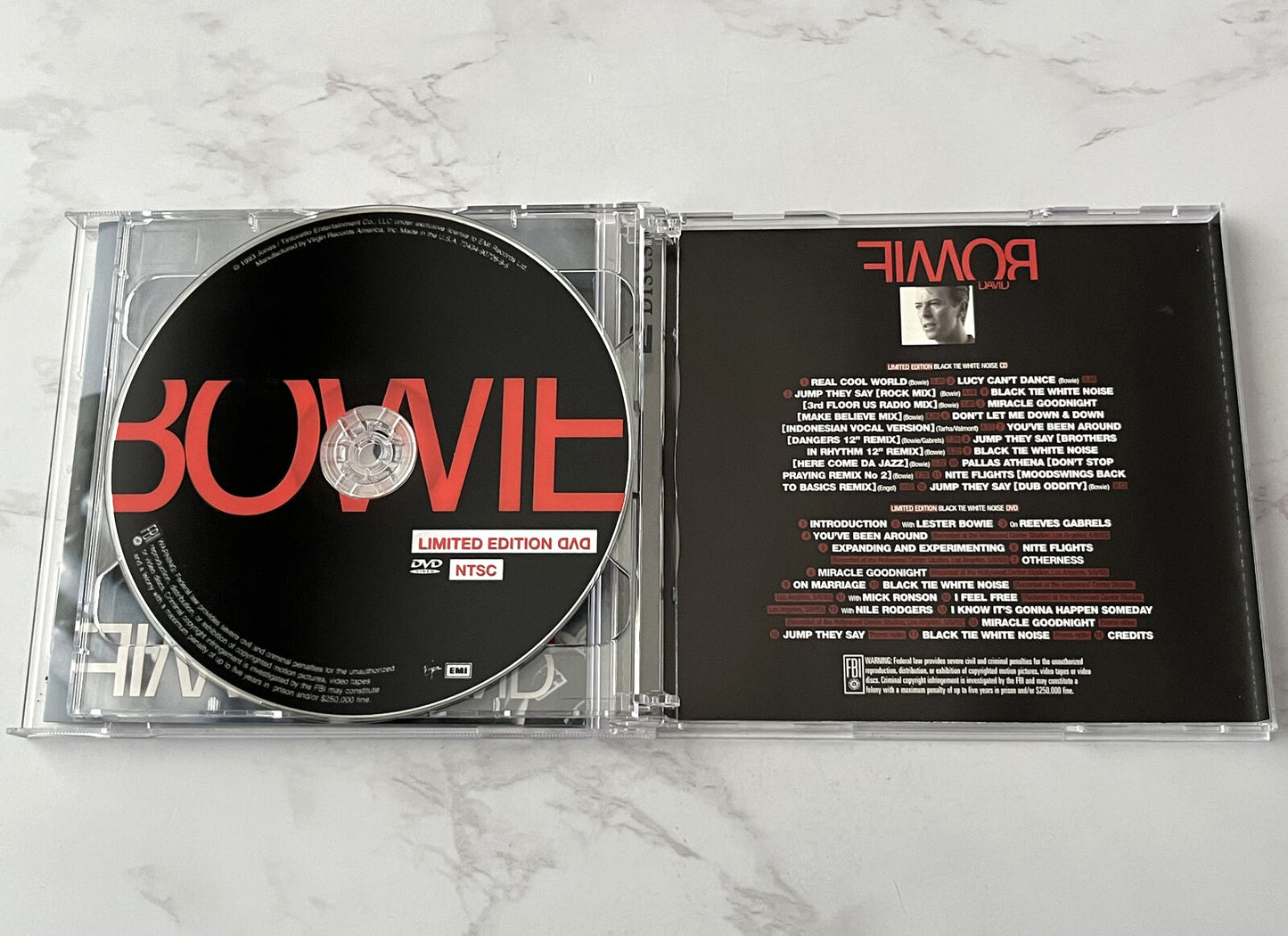 David Bowie – Black Tie White Noise (CD/DVD) (2003)
