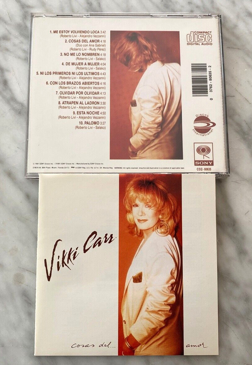 Vikki Carr – Cosas Del Amor (2001) [ORIGINAL USA PRESS]