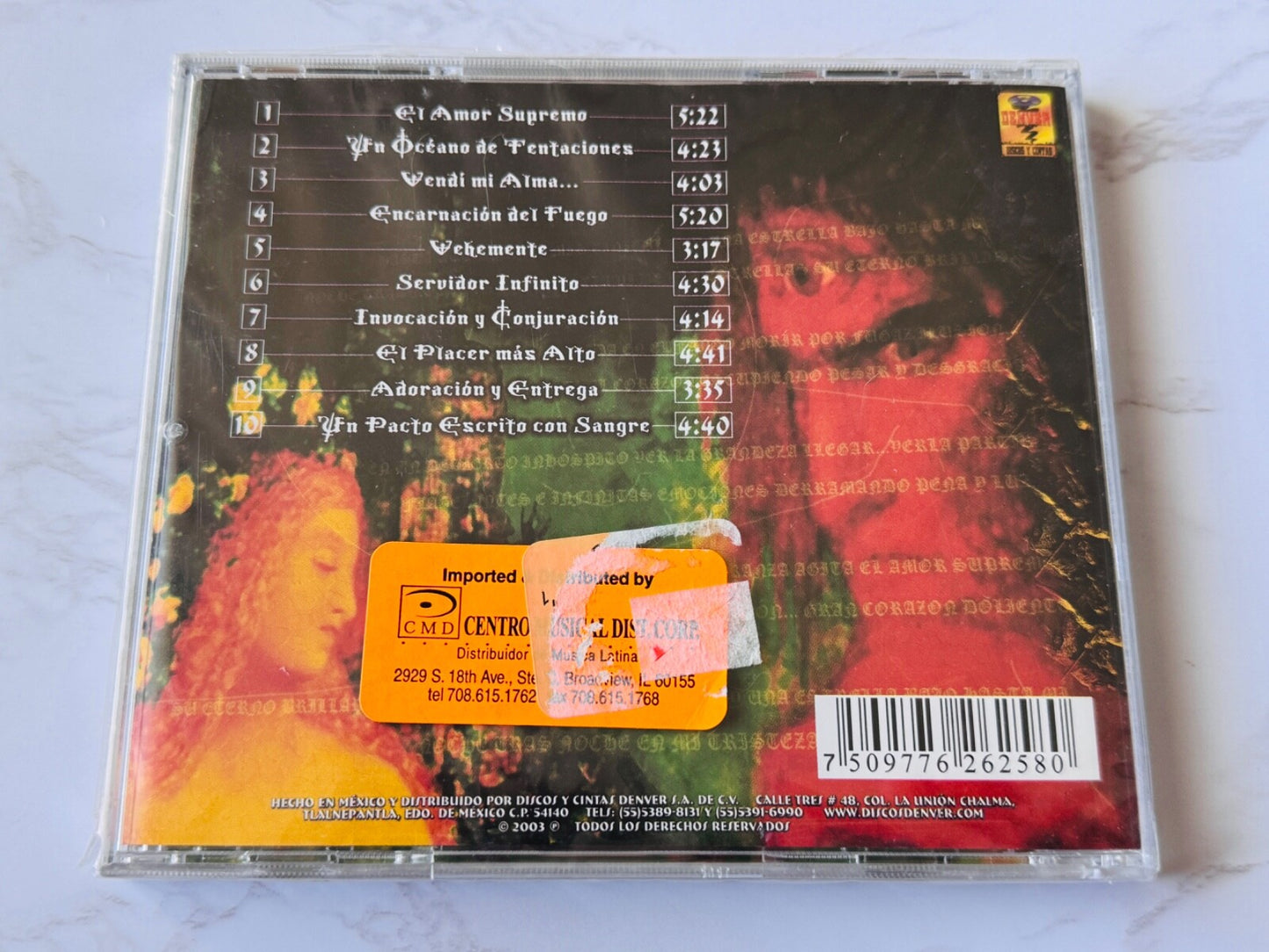 Transmetal – El Amor Supremo (2003) [ORIGINAL MEXICO PRESS]