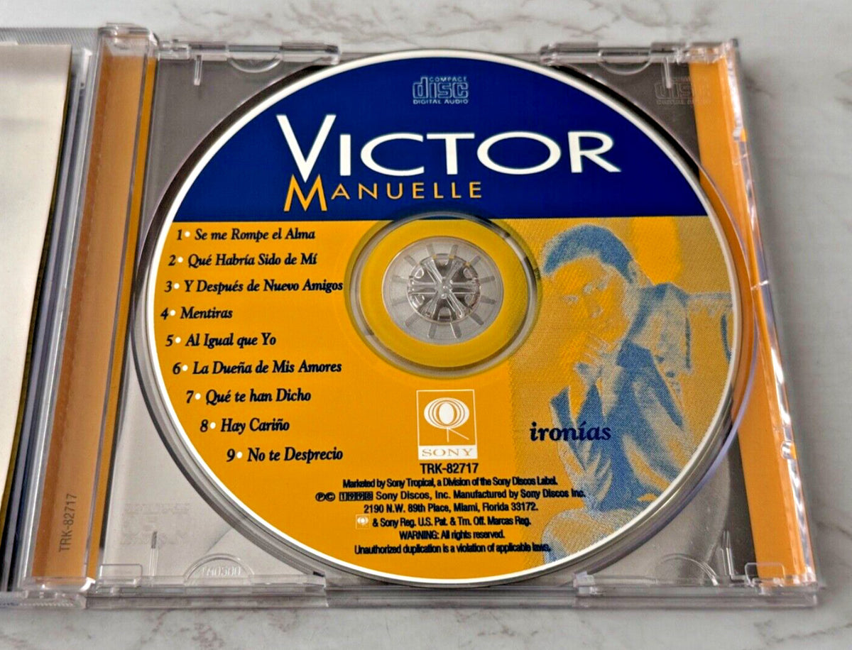 Victor Manuelle – Ironias (1998) [ORIGINAL USA PRESS]