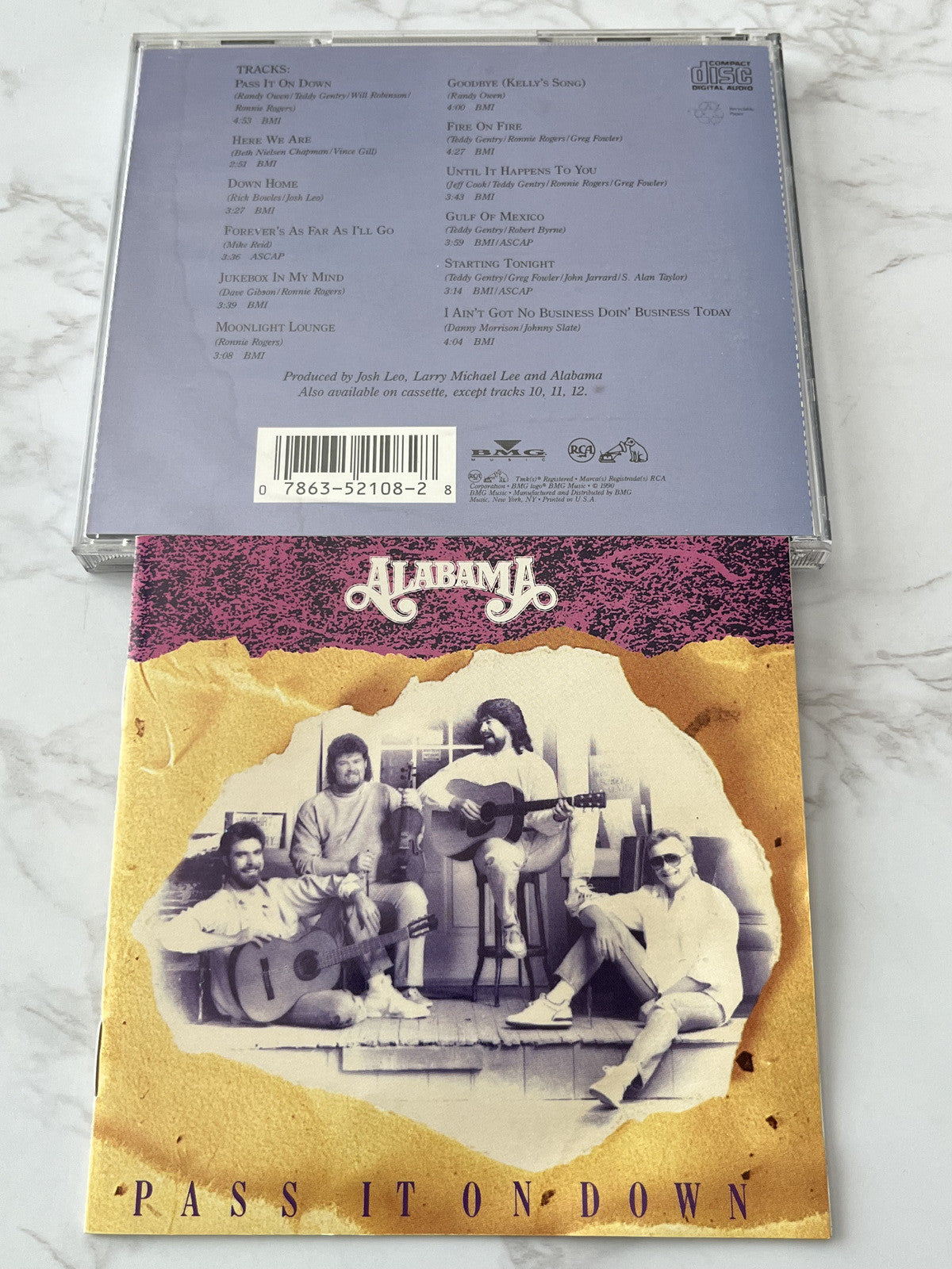 Alabama – Pass it On Down (1990) [JVC PRESS]