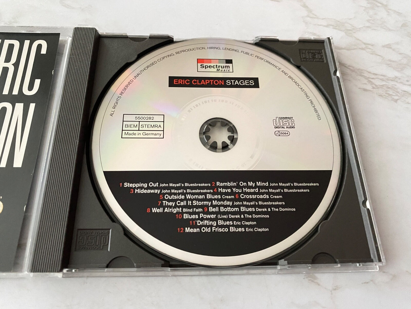 Eric Clapton – Stages (1993) [UK PRESS]