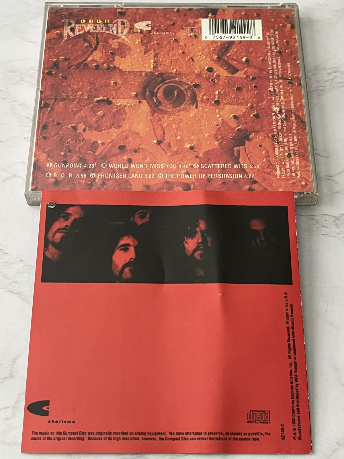 Reverend – Live (1992) [ORIGINAL USA PRESS]