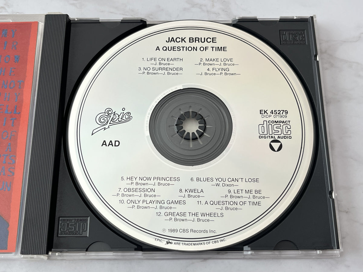 Jack Bruce – A Question Of Time (1989) [DADC PRESS]