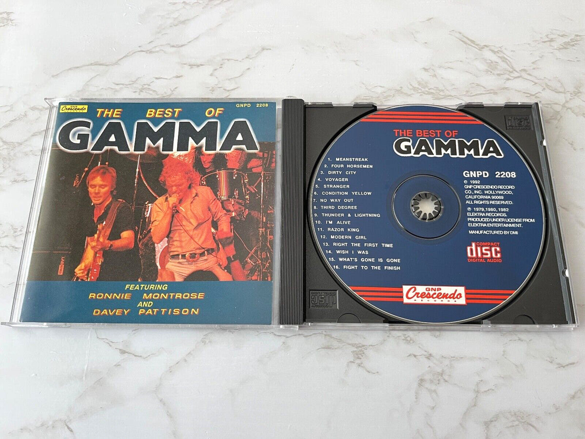 Gamma – The Best Of (1992) [ORIGINAL USA PRESS]