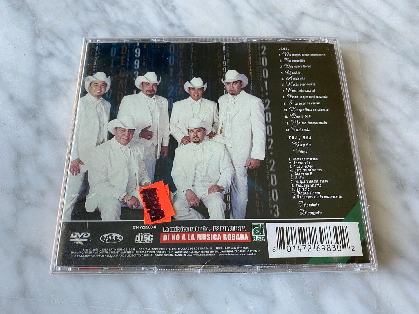 El Poder Del Norte – La Decada (CD/DVD) (2004) [ORIGINAL USA PRESS]