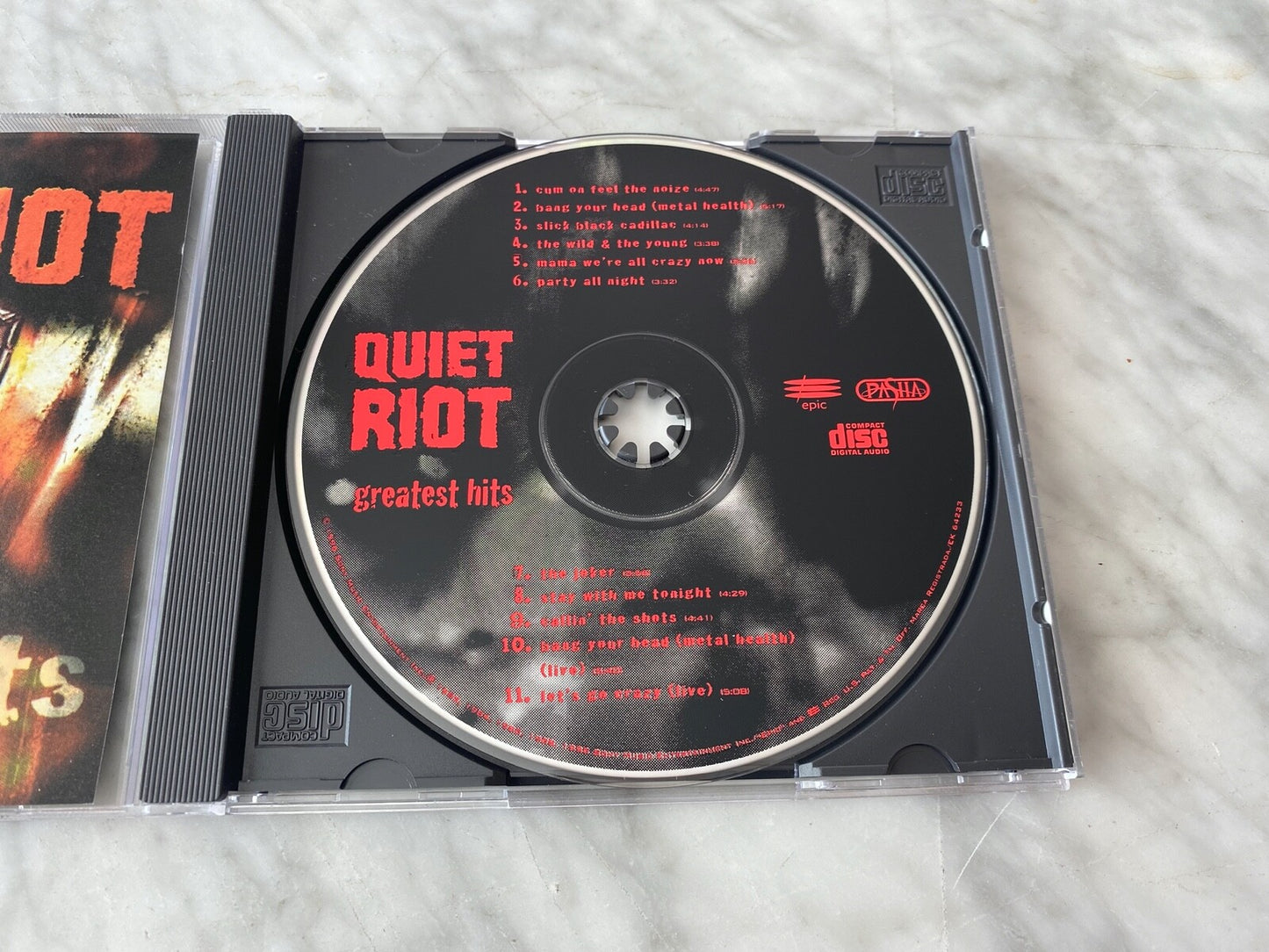 Quiet Riot – Greatest Hits (1996) [ORIGINAL USA PRESS]