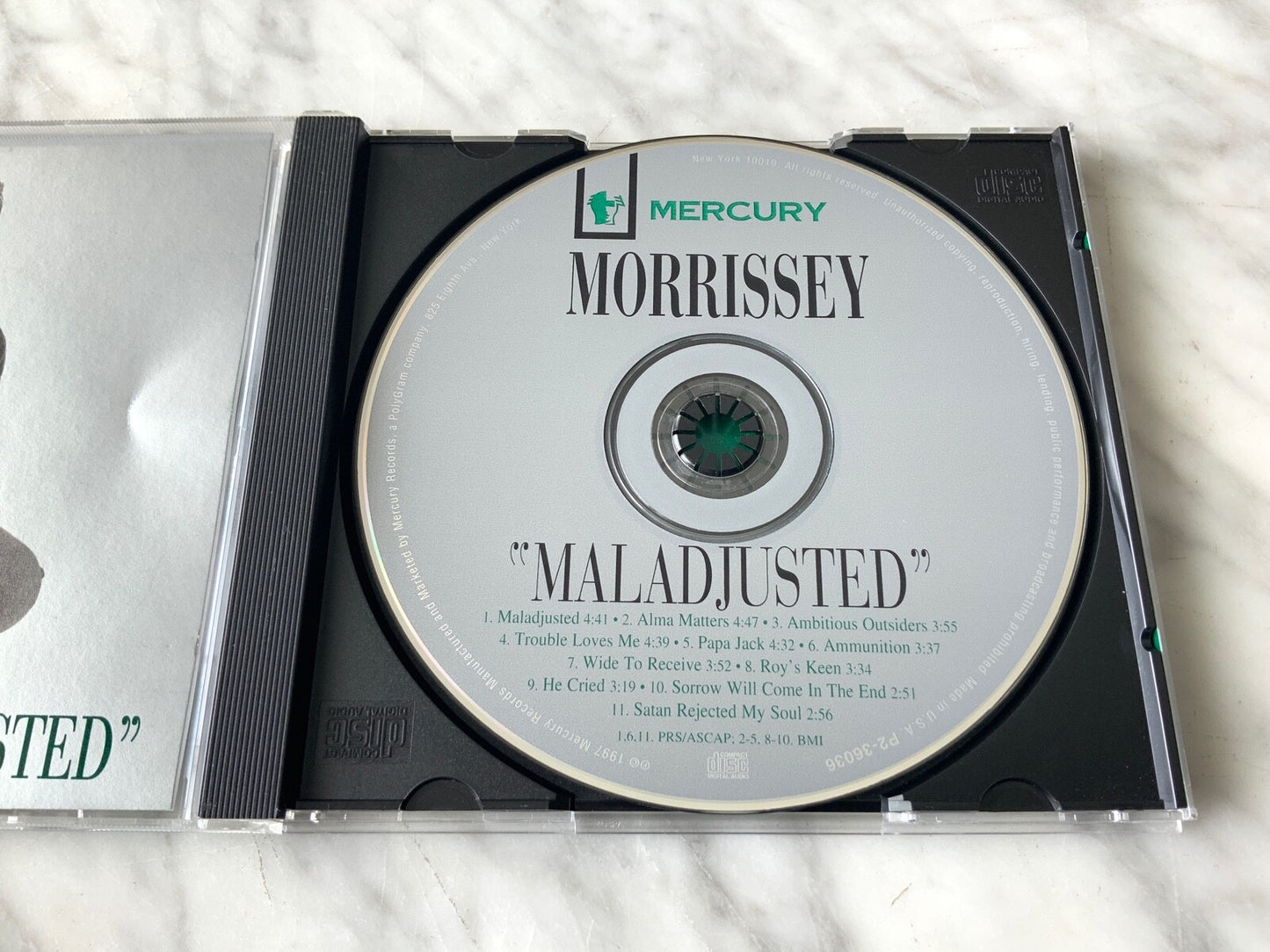 Morrissey – Maladjusted (1997) [ORIGINAL USA PRESS]