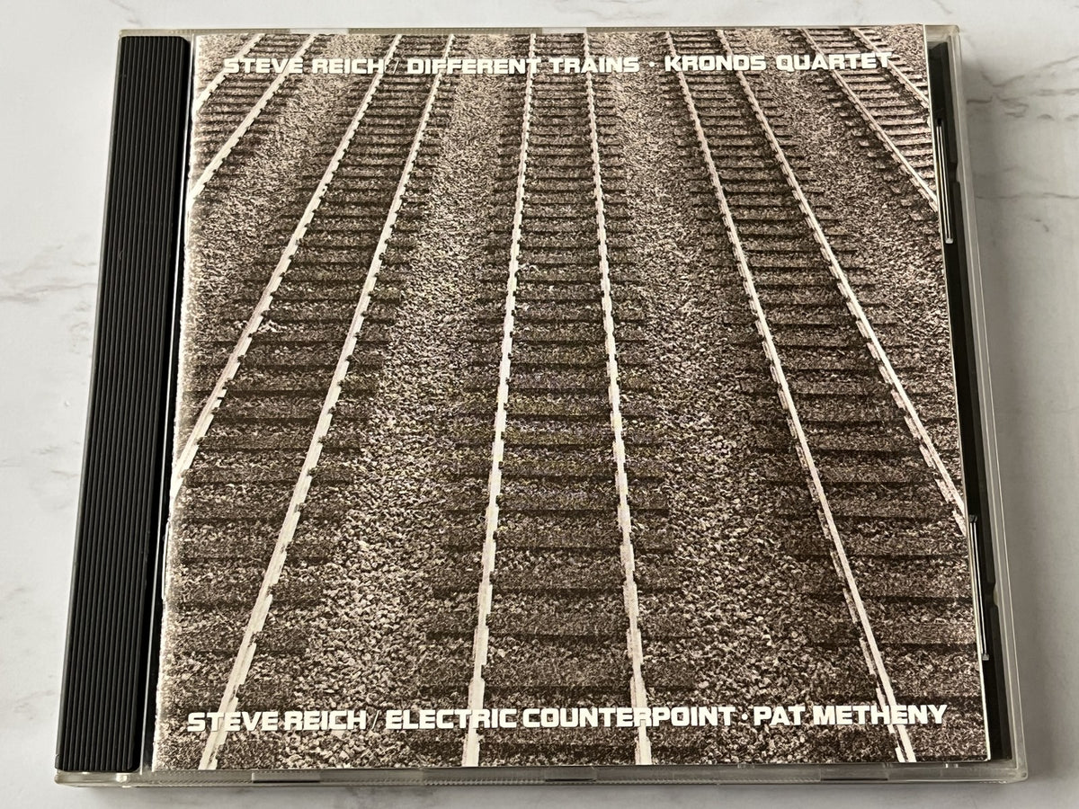 Steve Reich – Different Trains Electric Counterpoint (1989) [ORIGINAL USA PRESS]