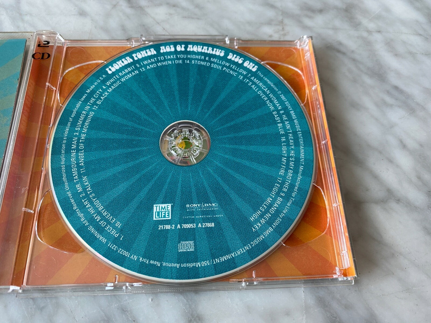 Various, Bob Dylan, Santana, The Guess Who – Time Life Flower Power Age Of Aquarius (2007)