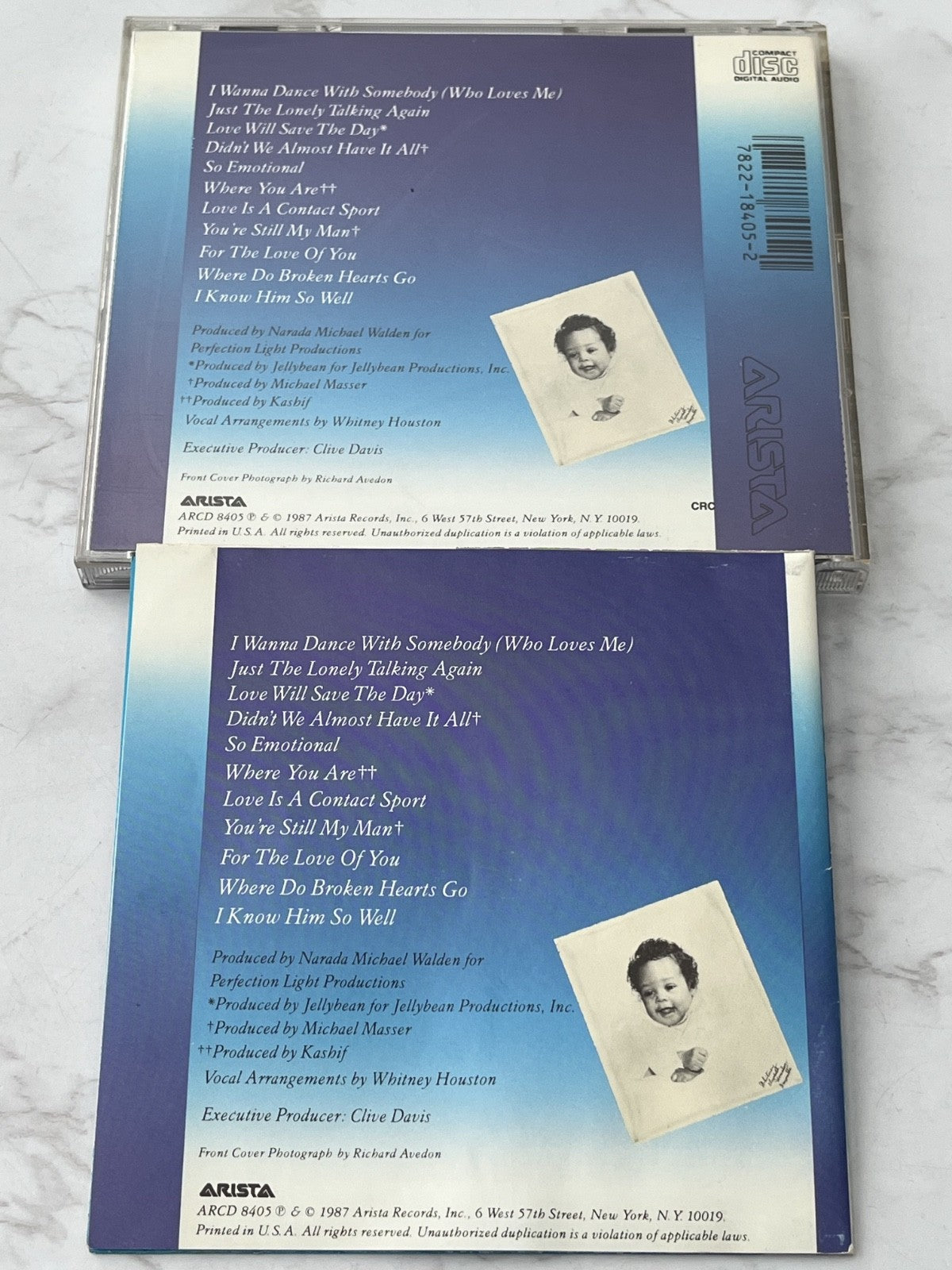 Whitney Houston – Whitney (1987) [DADC PRESS]