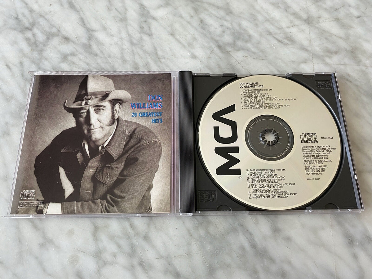 Don Williams – 20 Greatest Hits [JAPAN TARGET ERA]