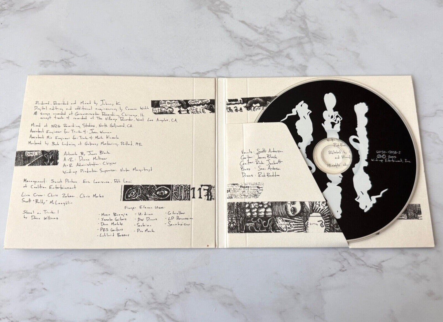 Finger Eleven – Finger Eleven (Promo, Digipak, CD/DVD) (2003)