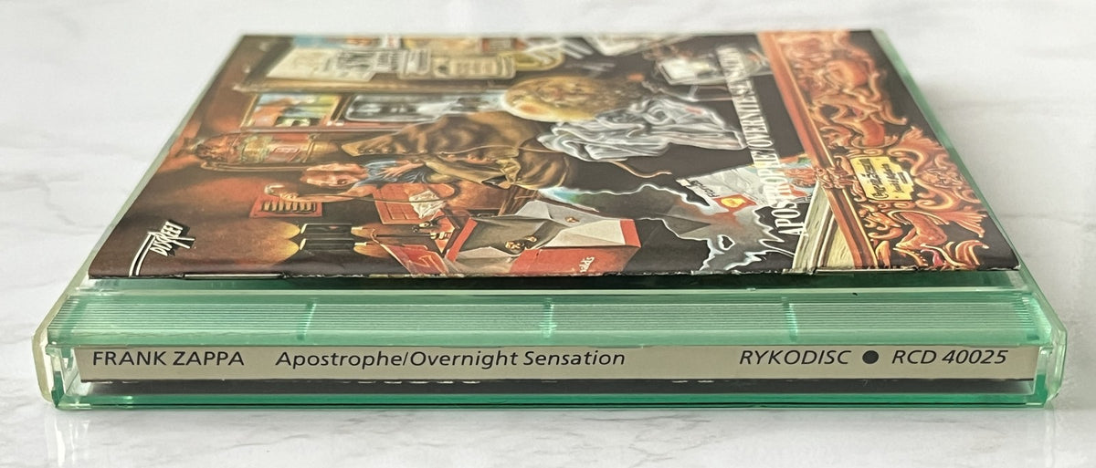 Frank Zappa – Apostrophe / Overnight Sensation [USA SILVER DISC]