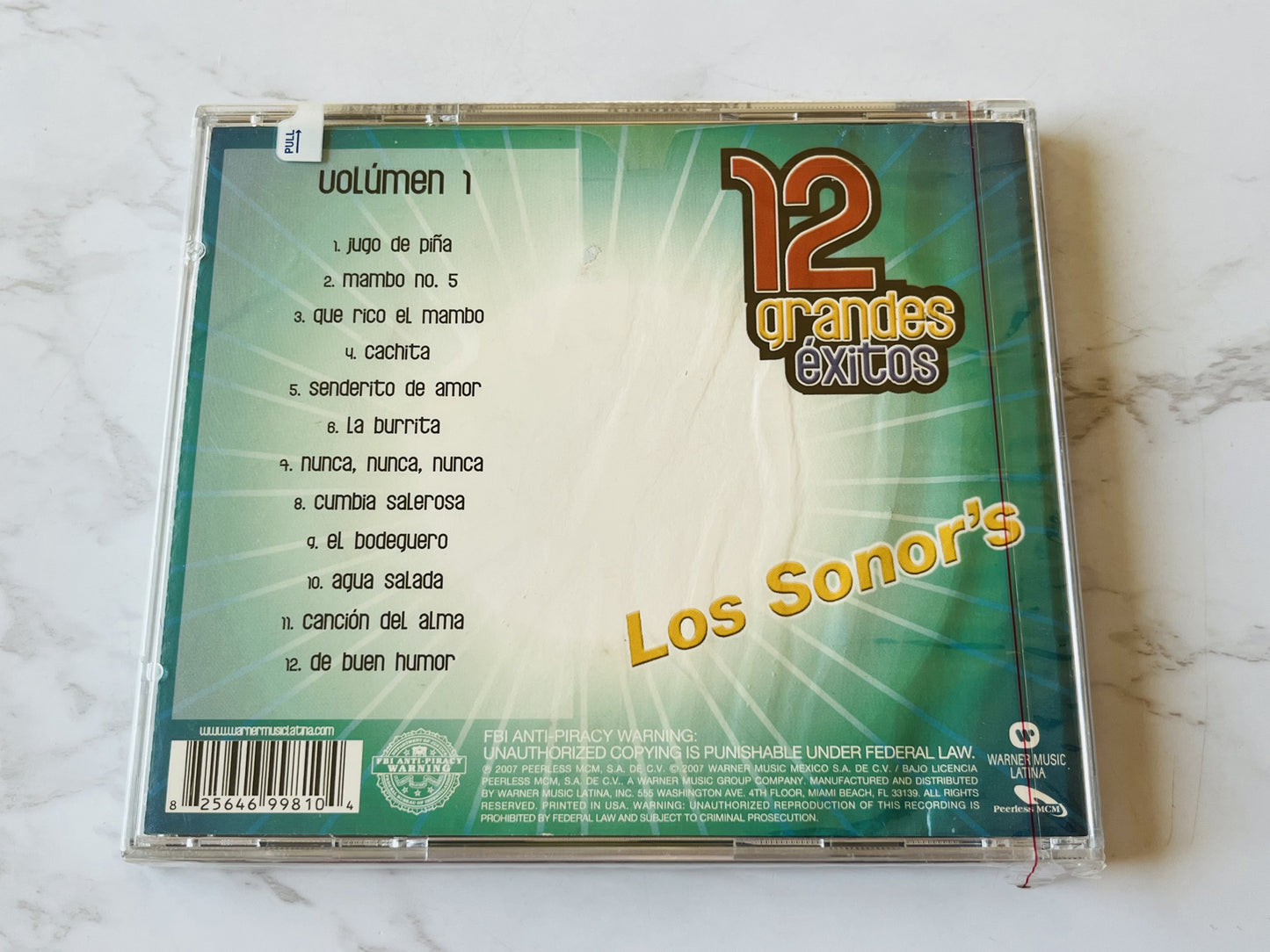 Los Sonors – 12 Grandes Exitos Vol. 1 (2007) [ORIGINAL USA PRESS]