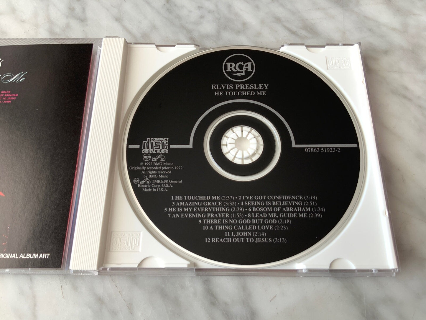 Elvis Presley – He Touched Me (1992) [JVC PRESS]