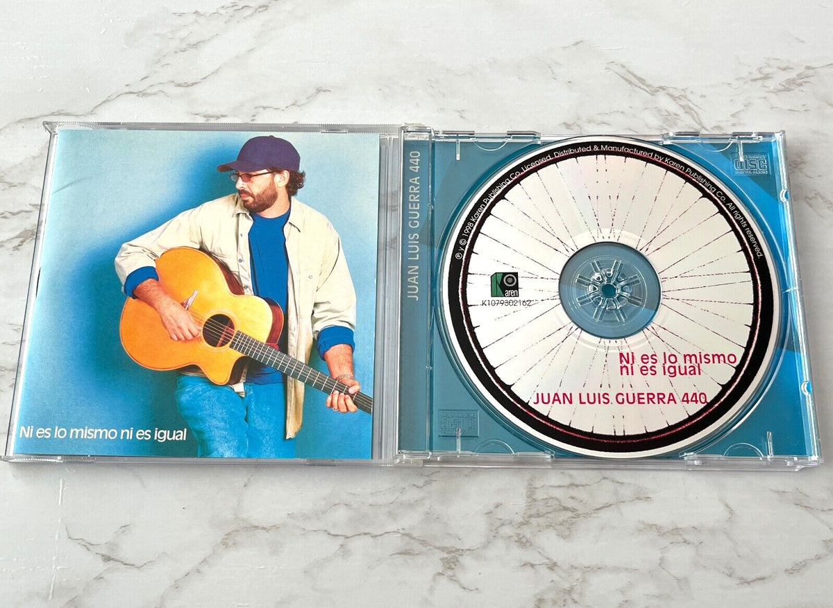 Juan Luis Guerra 440 – Ni Es Lo Mismo Ni Es Igual (1998) [ORIGINAL USA PRESS]