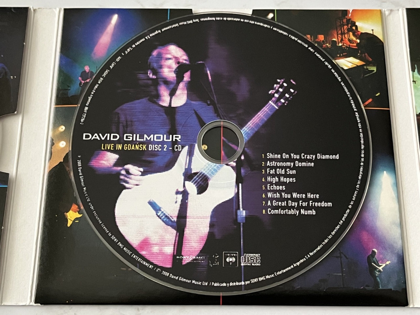 David Gilmour – Live In Gdansk (Digipak, CD/DVD) (2008)