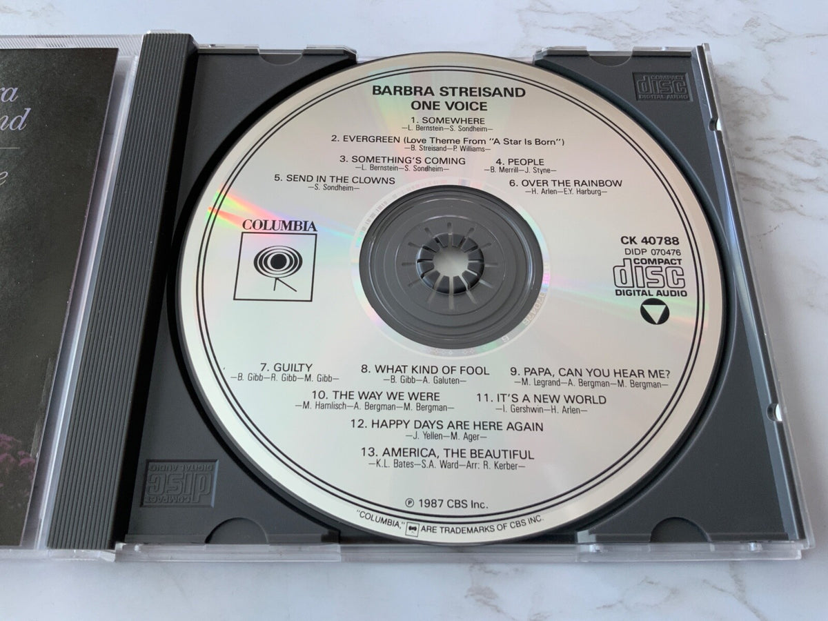 Barbra Streisand – One Voice [DADC PRESS]